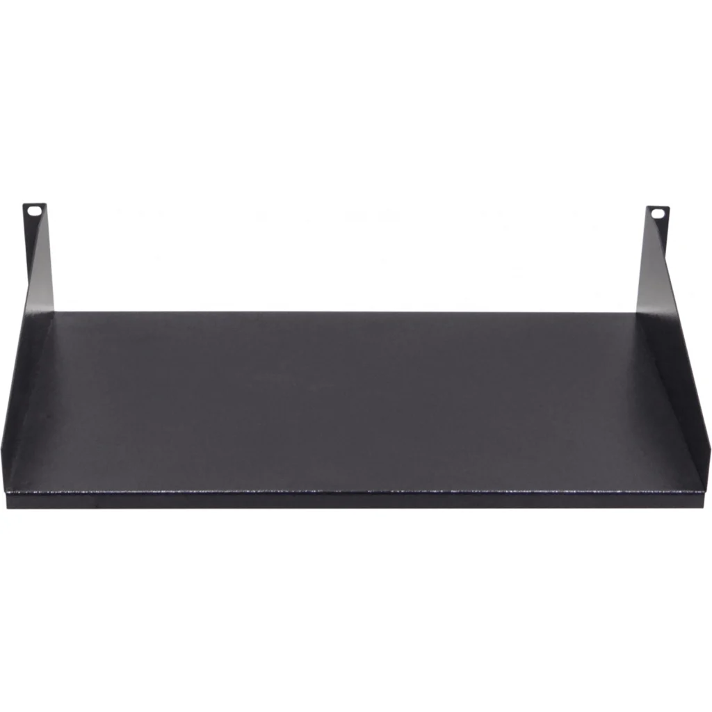 Imagen 5 de LINKMADE 2U Extra-Resistente Lisa 30cm req/M6-4KIT Negra Bandeja Rack