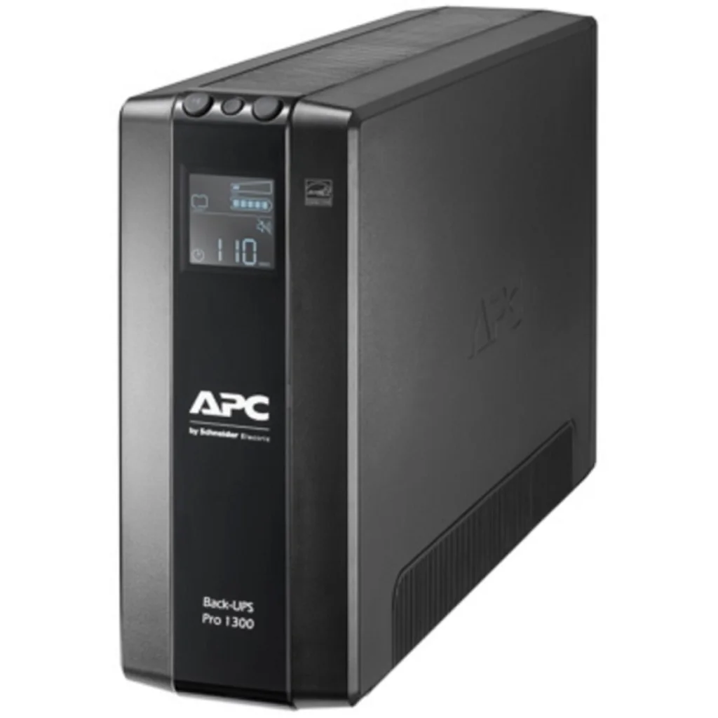 UPS APC 1300VA 780W Torre interactiva BackProBR enc IEC 230V Interfaz LCD