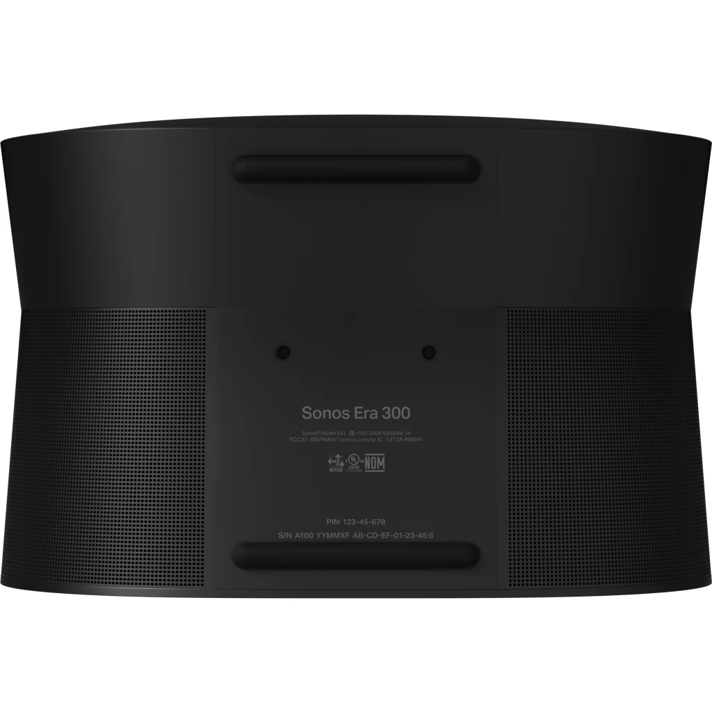Imagen 6 de Parlante Inalámbrico Sonos Era 300, WiFi Bluetooth Sonido 3D Color Negro