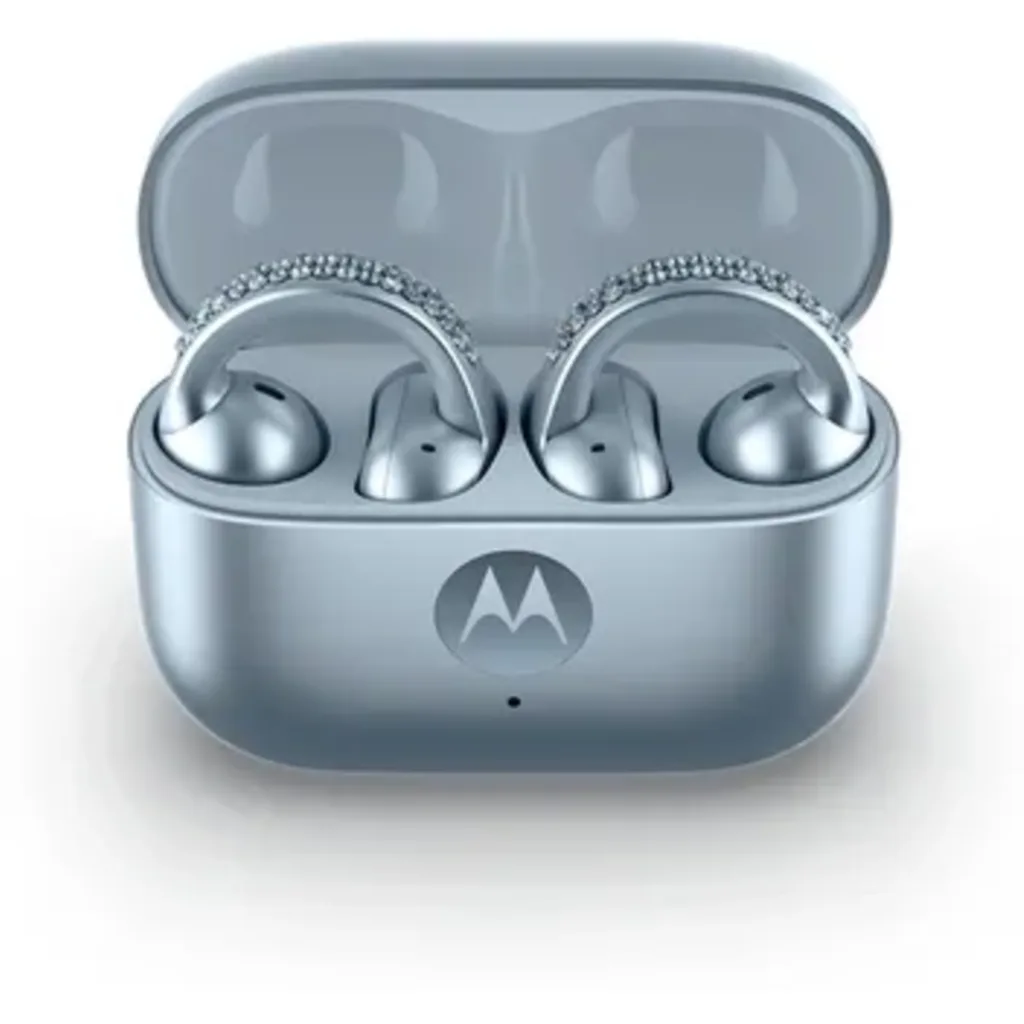 Audífonos Inalámbricos Motorola Moto Buds Loop By Swarovsky Ice Melt 