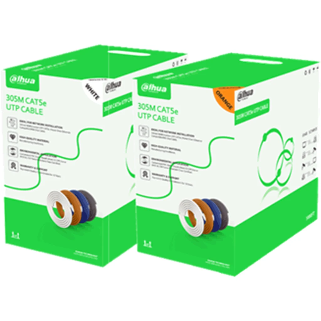 Imagen 1 de Cable de Red Cat5E UTP 24AWG aleacion aluminio cobre 305mts Color Blanco