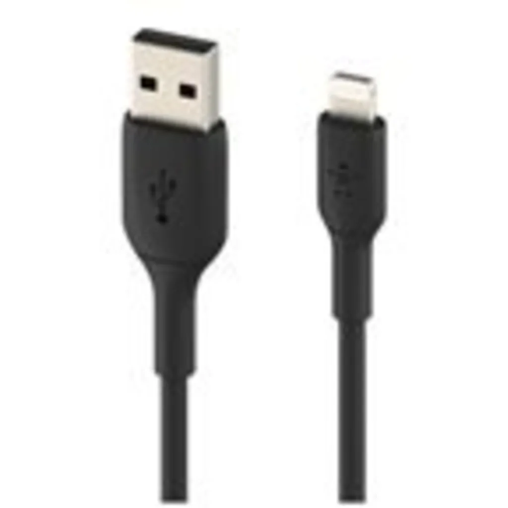 Imagen 1 de Belkin Cable BoostCharge USB-A to Lightning 1mts. Black