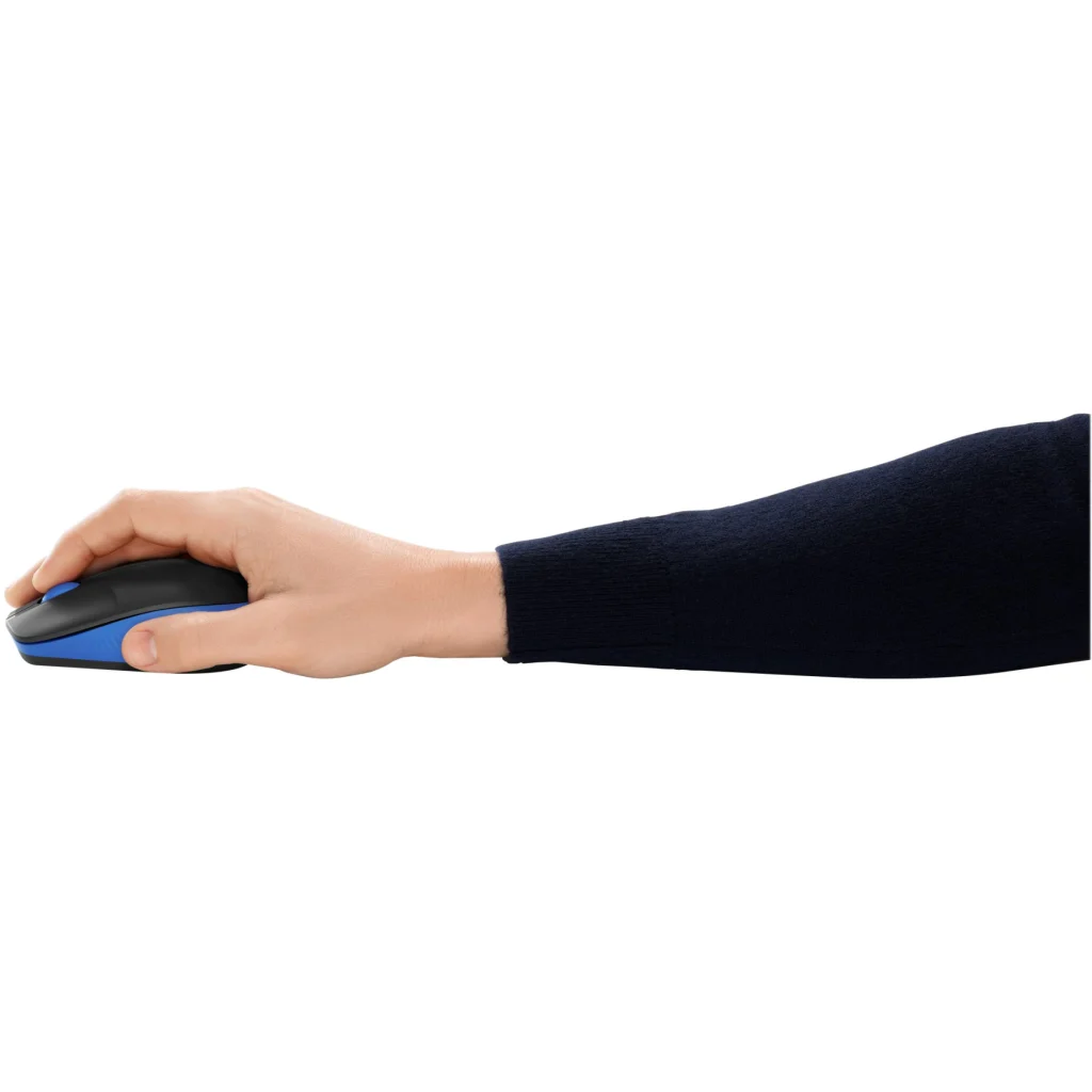 Imagen 5 de Mouse Inalámbrico Logitech M190 Óptico 1000dpi Ambidiestro 3 botones Azul