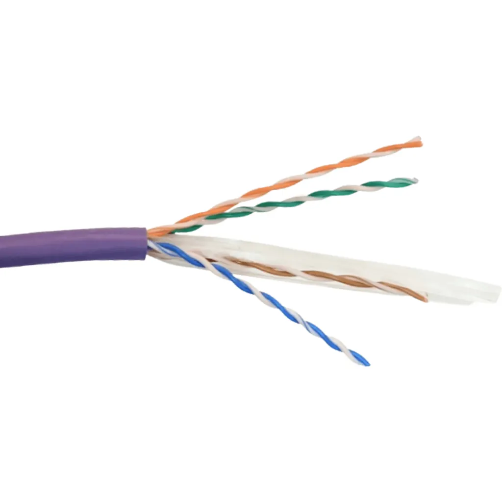 Imagen 2 de TRIMERX AWG23 LSHZ CAT6 Violeta Cable Unifilar 305mt Cobre