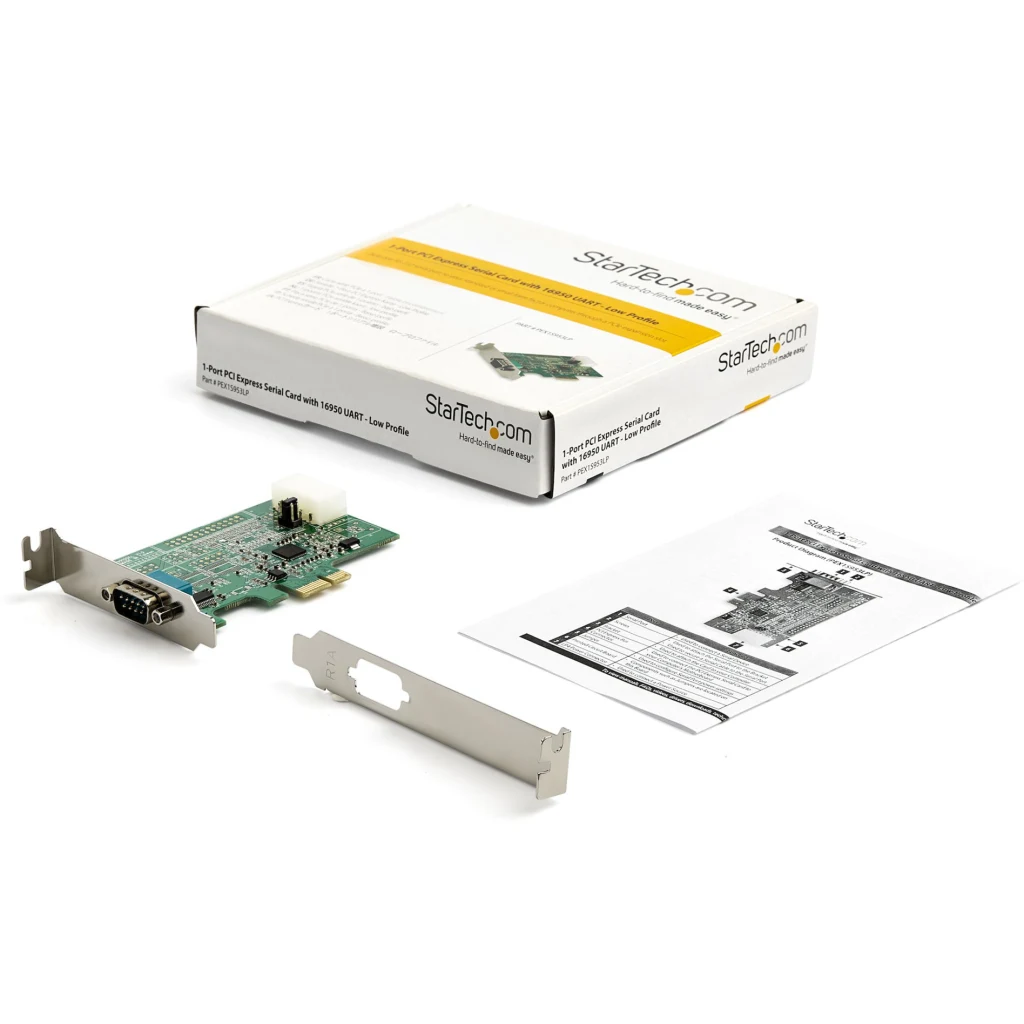 Imagen 5 de Tarjeta Serial StarTech PEX1S953LP, 1 Port RS232 Serial PCIe x1 con UART 16950