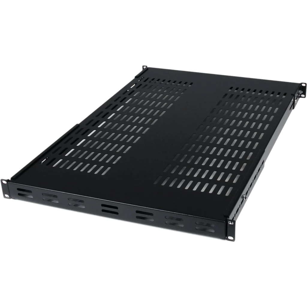 Adjustable Mount Depth Rack Mount Shelf