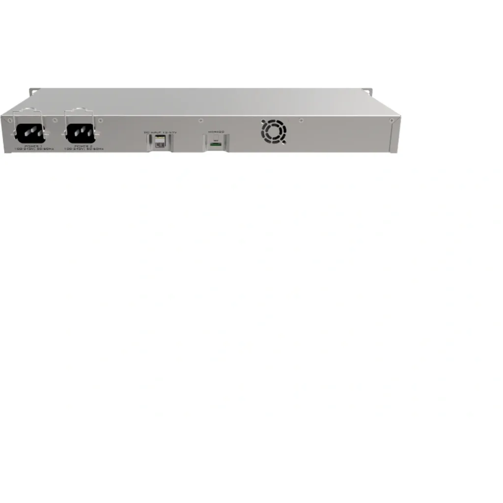 Imagen 1 de MIKROTIK Router 60GB-M.2 4-1,4GHz L6 13-1000 1GB Rack MSD 2-SATA Dual-PSU DB9