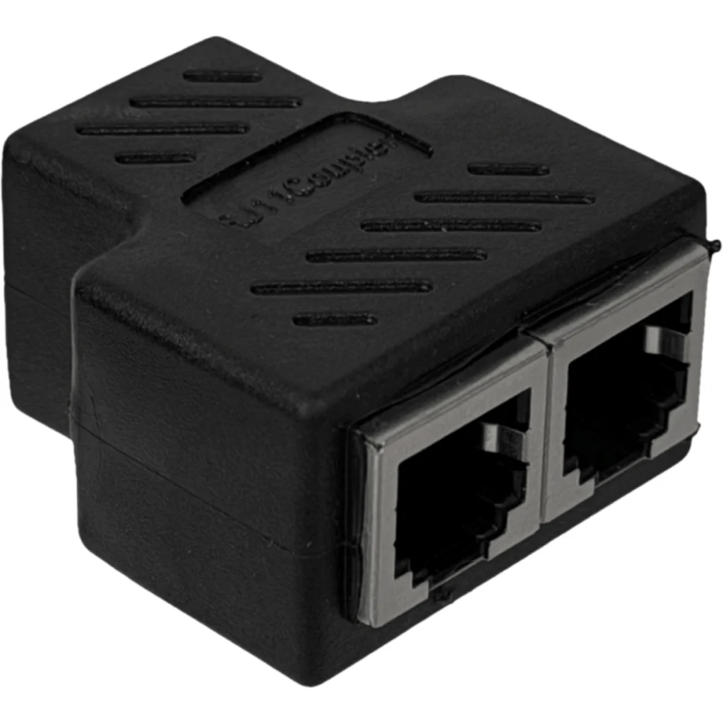 Imagen 3 de Adaptador Hembra de Red Divisor de Cable 3-RJ11-H 6-pines