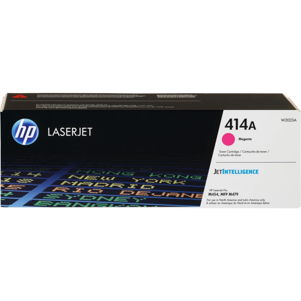 Toner HP 414A Magenta Impresoras Laser LaserJet Pro M454dn M479dw 2100 Páginas 