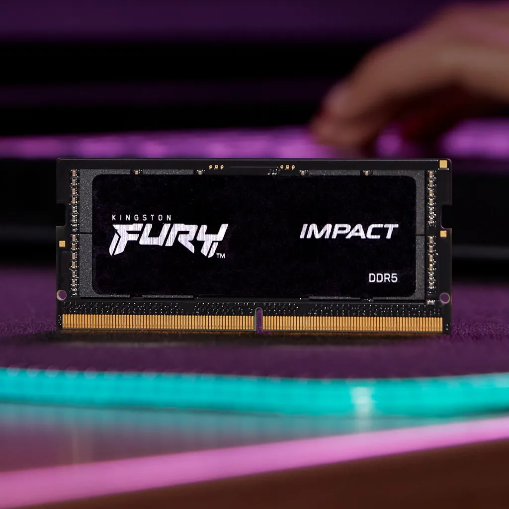 Imagen 5 de Memoria RAM 32GB DDR5 5600MHz SO-DIMM CL40 Non-ECC 1.1v 262p Kingston FURYImpact