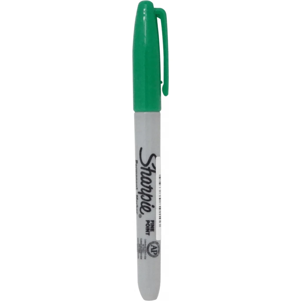 SHARPIE Fino Verde Permanente Marcador Plumon unidad 1812765