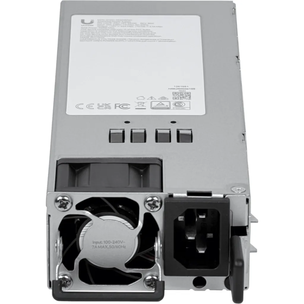 UBIQUITI p/ENVR ECS EF-CORE CK ENAS Fuente Poder 12Vdc 45A 550W 1-C14