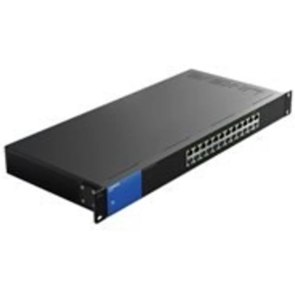 Imagen 5 de Switch Linksys LGS124, 24 Prts Gigabit 10/100/1000 48Gbps Montaje Bastidor Metal