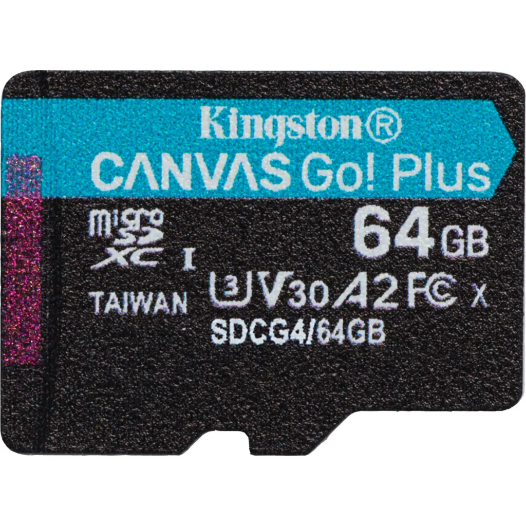 Imagen 1 de SDCG4/64GB MICROSDXC CANVAS GO PLUS GEN4 200MB/S A2 U3 V30