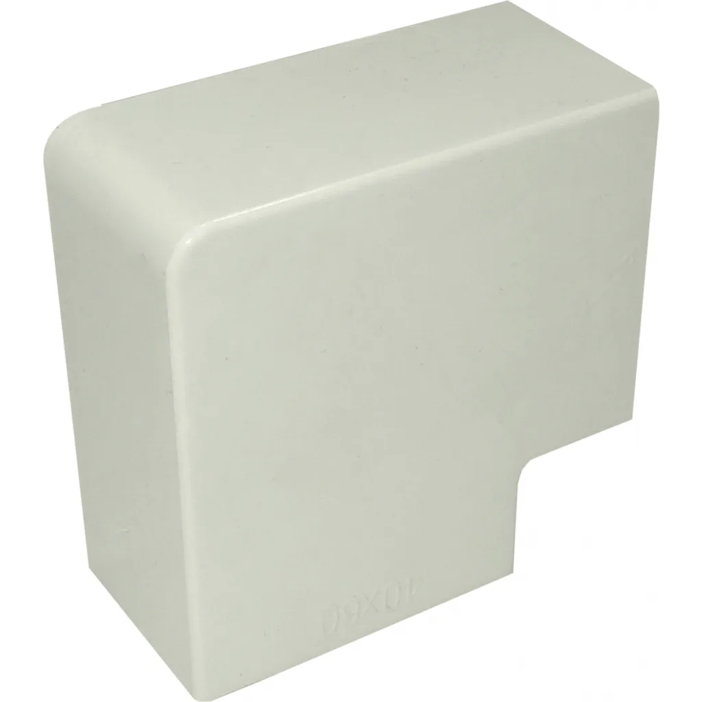 Imagen 2 de LINKCHIP 60x40mm Angulo Plano Blanco CCA-6040-AP. para Canaleta QN6W.