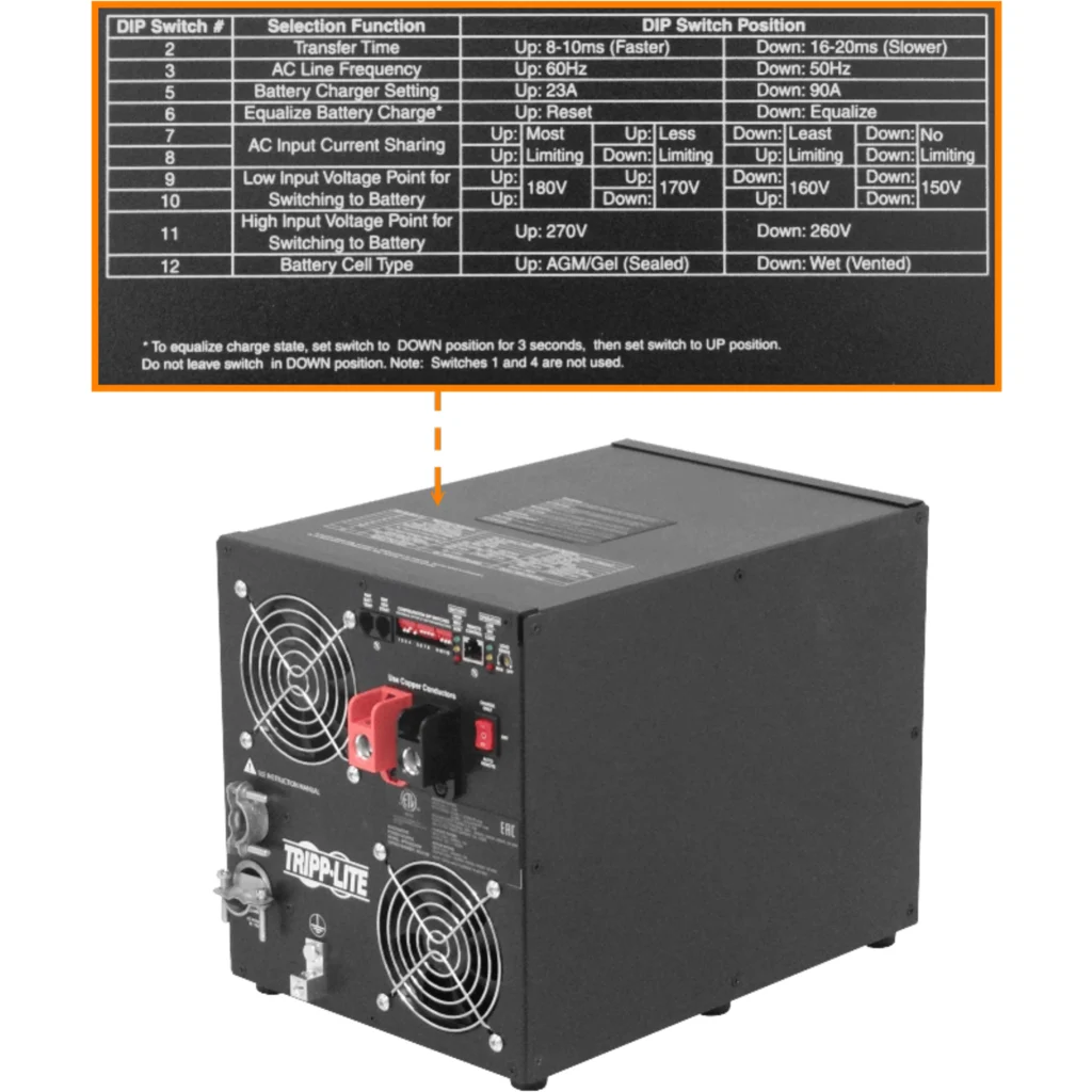 TRP Inversor/Cargador 3000W 24VDC 230V 50/60Hz Power Verter
