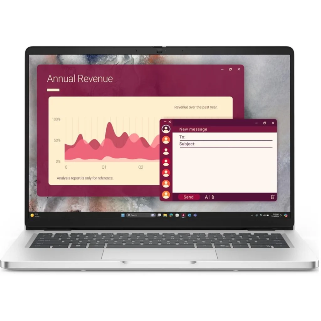 Notebook Dell Pro 14 Pc14250 Core Ultra 7 255U Ram 32Gb Ssd