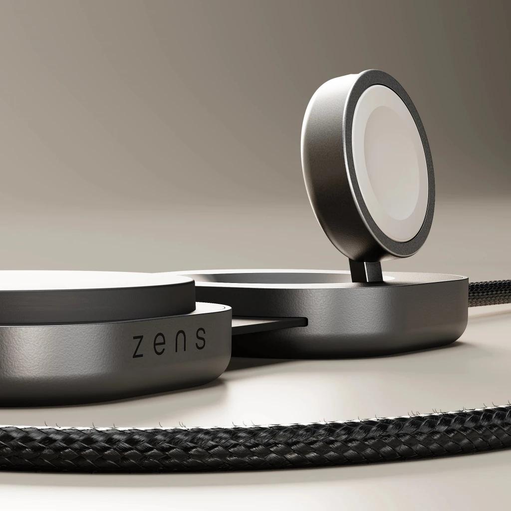 Imagen 2 de Cable Cargador USB-C a USB-C Zens Pro 3 negro