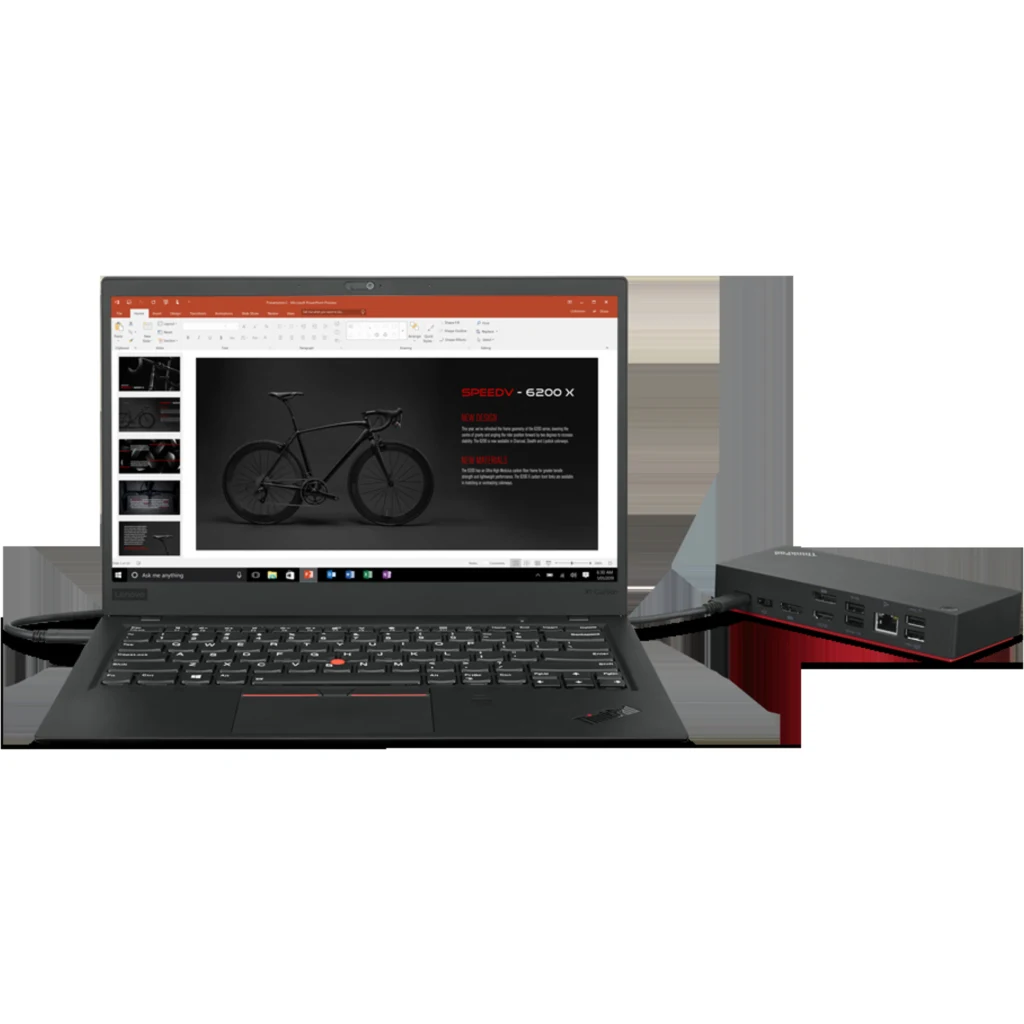 Imagen 9 de Docking Station Lenovo HDMI 2*DsiplayPort Gigabit Ethernet 90W Interfaz USB-C