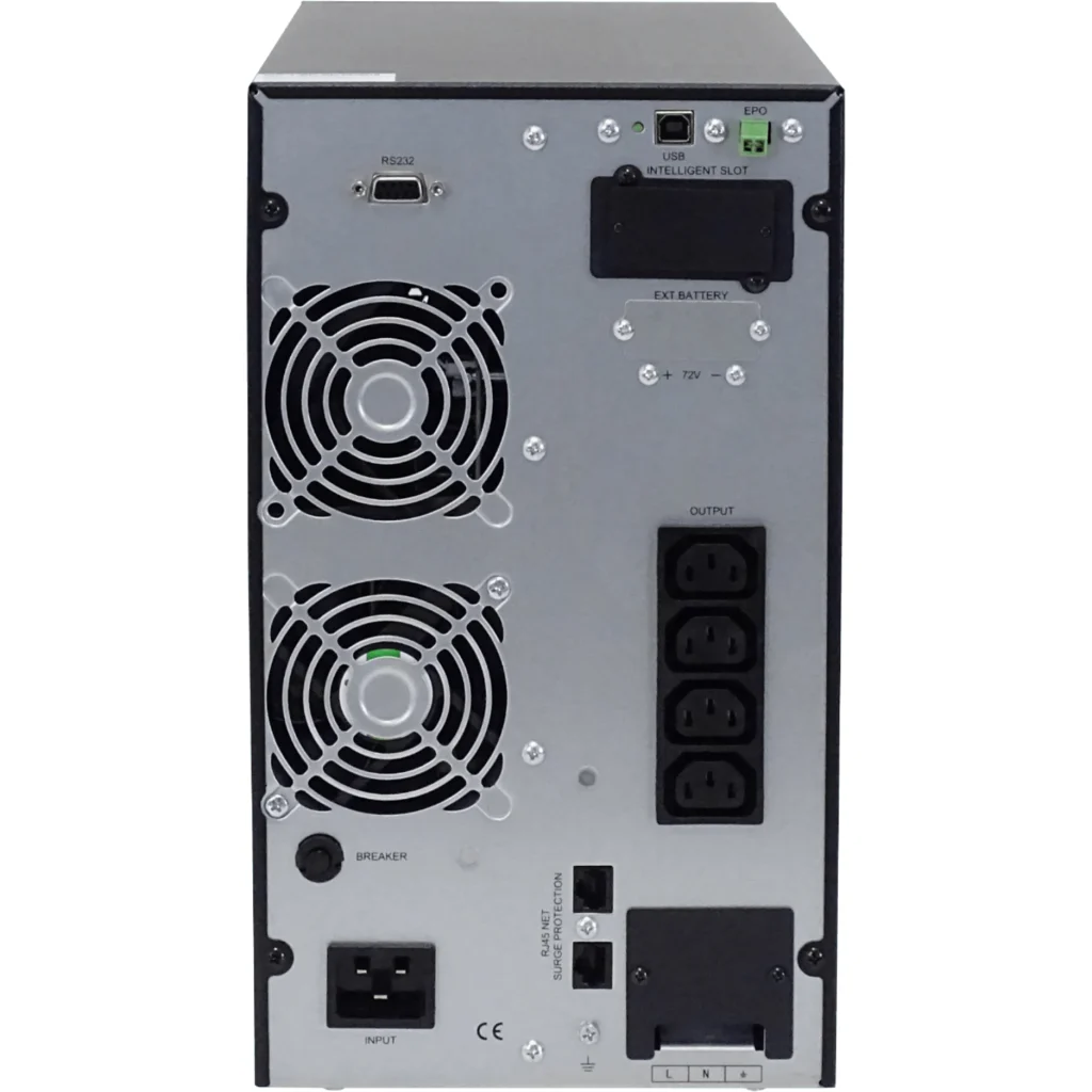 Imagen 3 de ENERSAFE 390WH 6x9AH 3KVA 2700W 0/4ms DB9 Expandi-72V UPS Torre Online