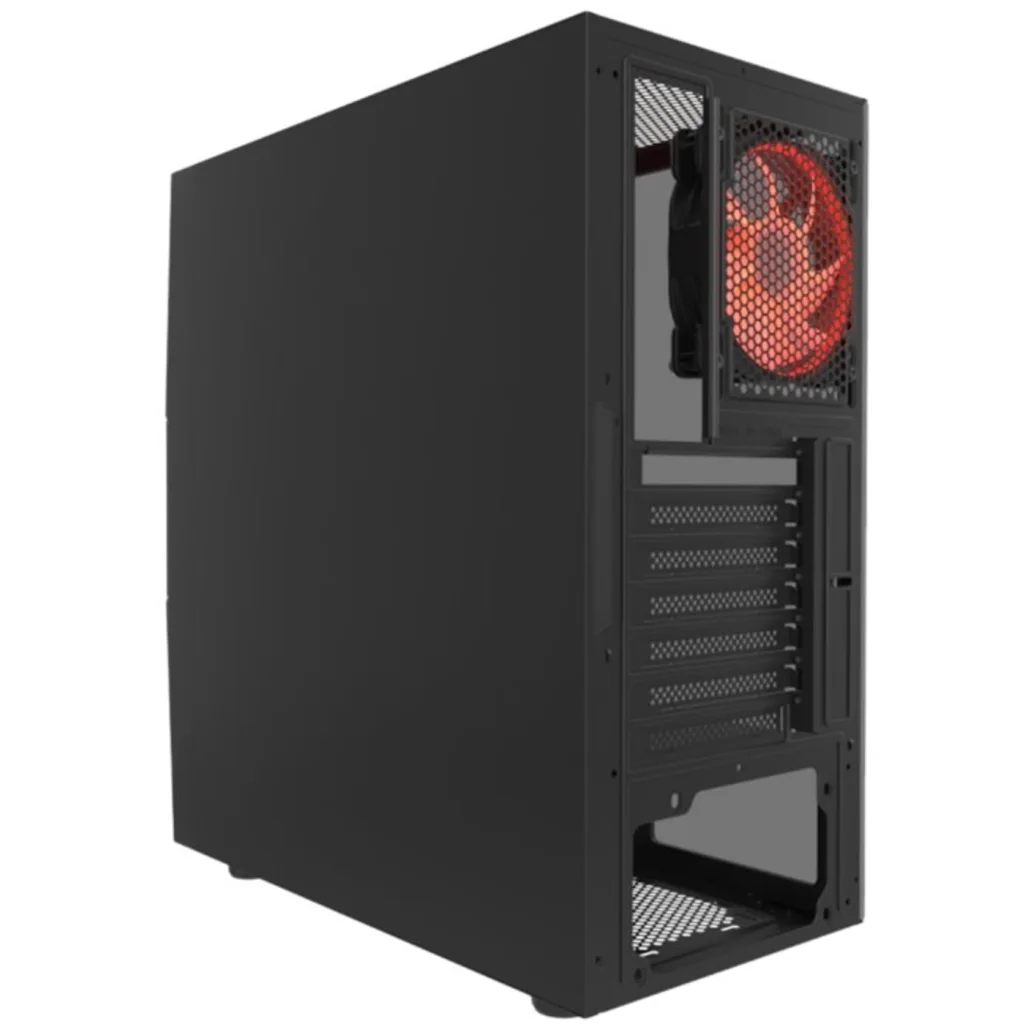 Imagen 5 de Gabinete Gamer Xtech XT-GMR4 Phobos Panel lat Vid templado ATX MTower Negro