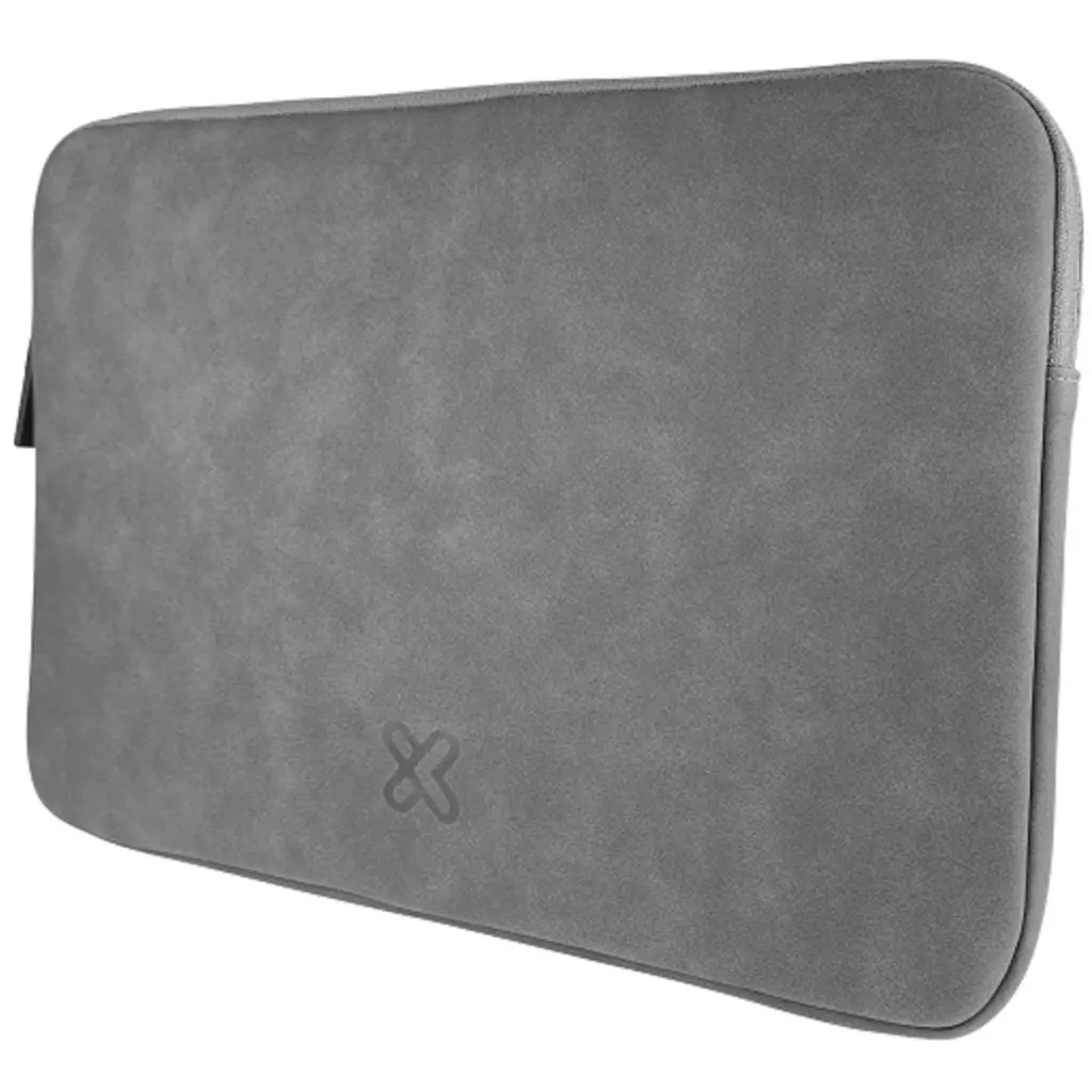 Funda KlipX KNS-220GR para Notebook hasta 15.6"" Acolcha. Poliéster Gris