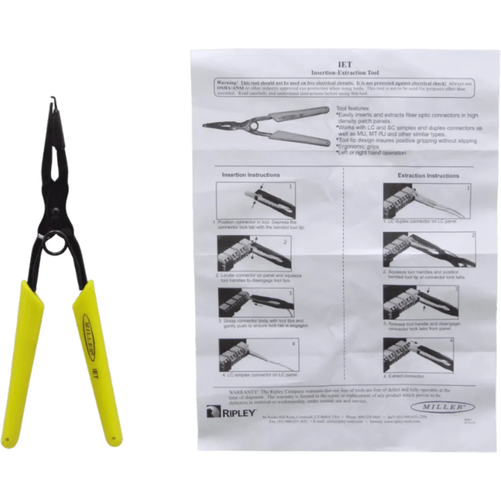 MILLER Herramienta de Insercion Extraccion para Fibra 223x70x19mm