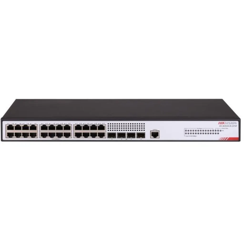 Switch Managed Hikvision 24 GE RJ45, 4 GE SFP, Smart L2+