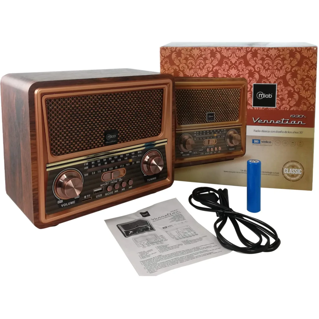Imagen 2 de MLAB RADIO RETRO VENNETIAN