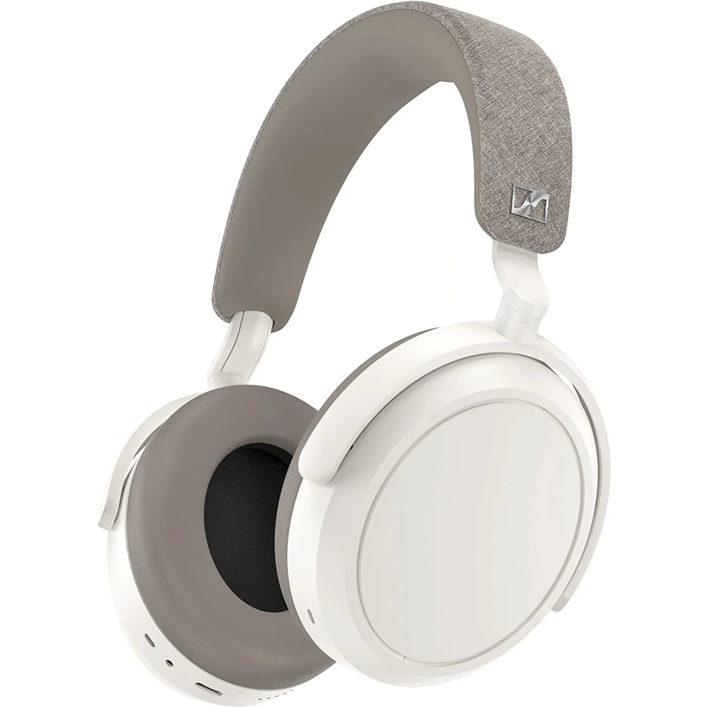 Audífonos Inalámbricos OverEar Sennheiser Momentum 4, noise cancelling Blancos