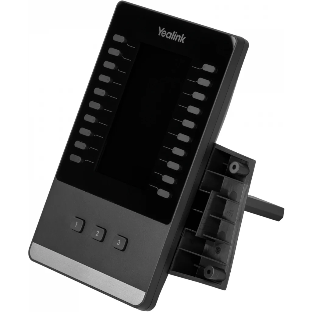 Módulo de expansión Yealink EXP-43 Pantalla 4.3" 20+3 teclas Adm 3 módulos
