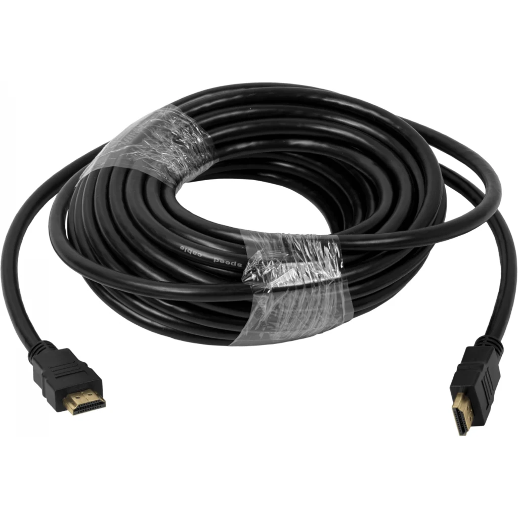 Imagen 1 de Cable HDMI v1.4 M/M 3D 10mt Sin Visagra Color negro - Genérico