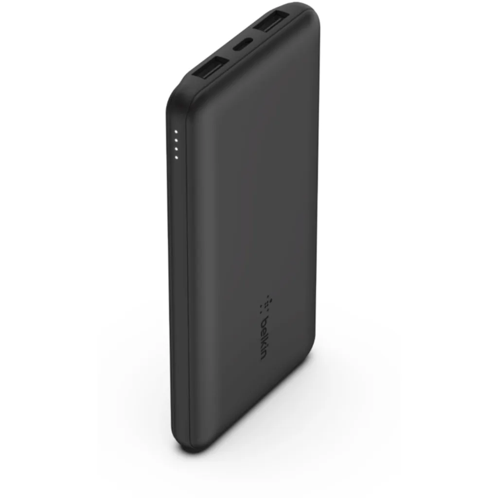 Power Bank Belkin 10.000mAh 18V Interfaz USB-C Salida USB-C 2*USB-A Color Negro