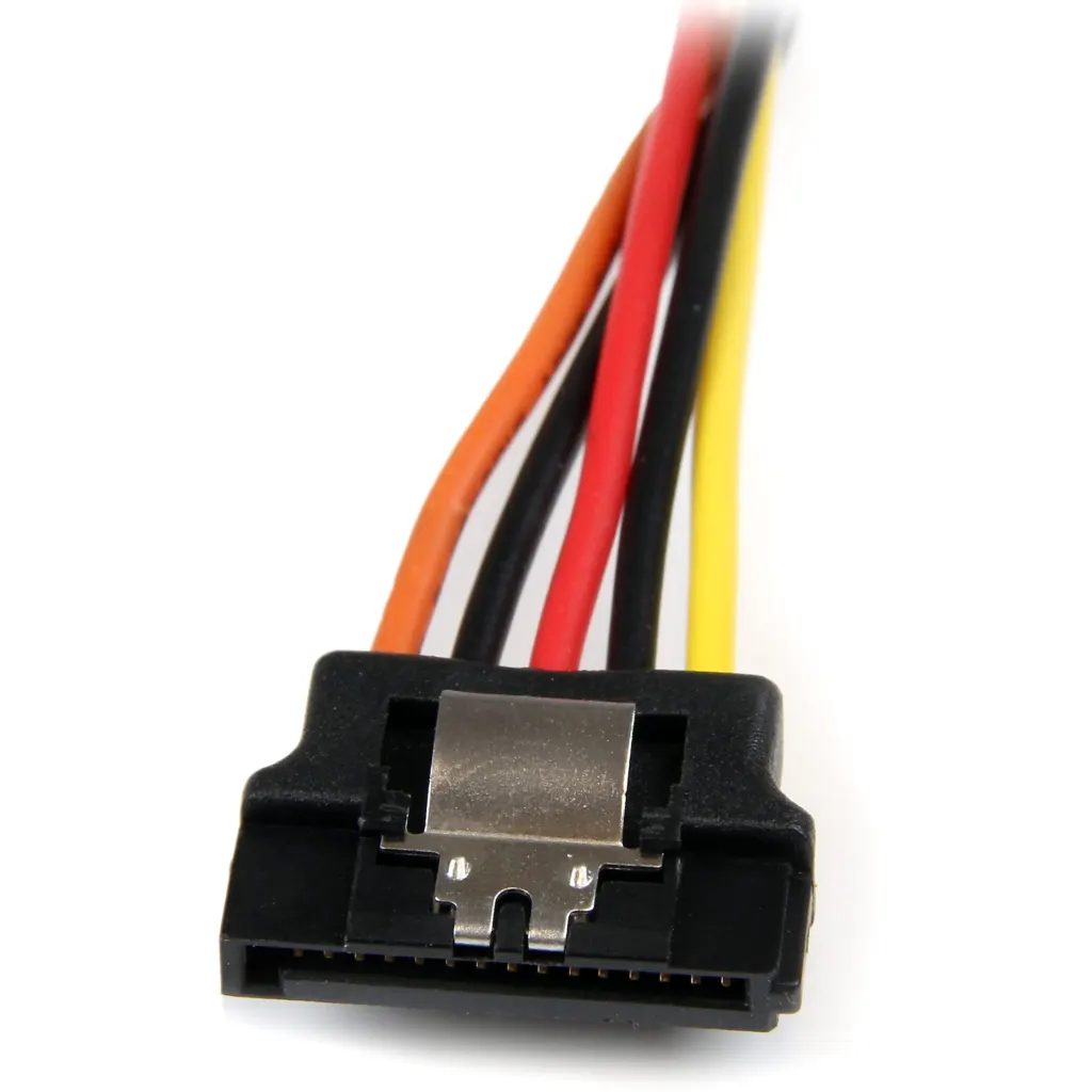 Imagen 2 de 6in Latching SATA Power Y Splitter Cable