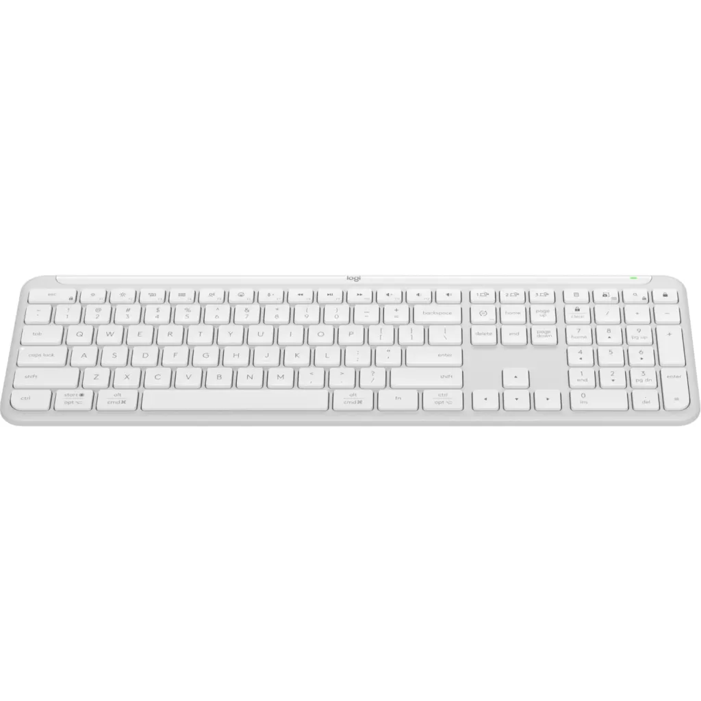 Imagen 3 de Teclado Inalámbrico Logitech Signature Slim K950, RF/BT QWERTY Español Blanco