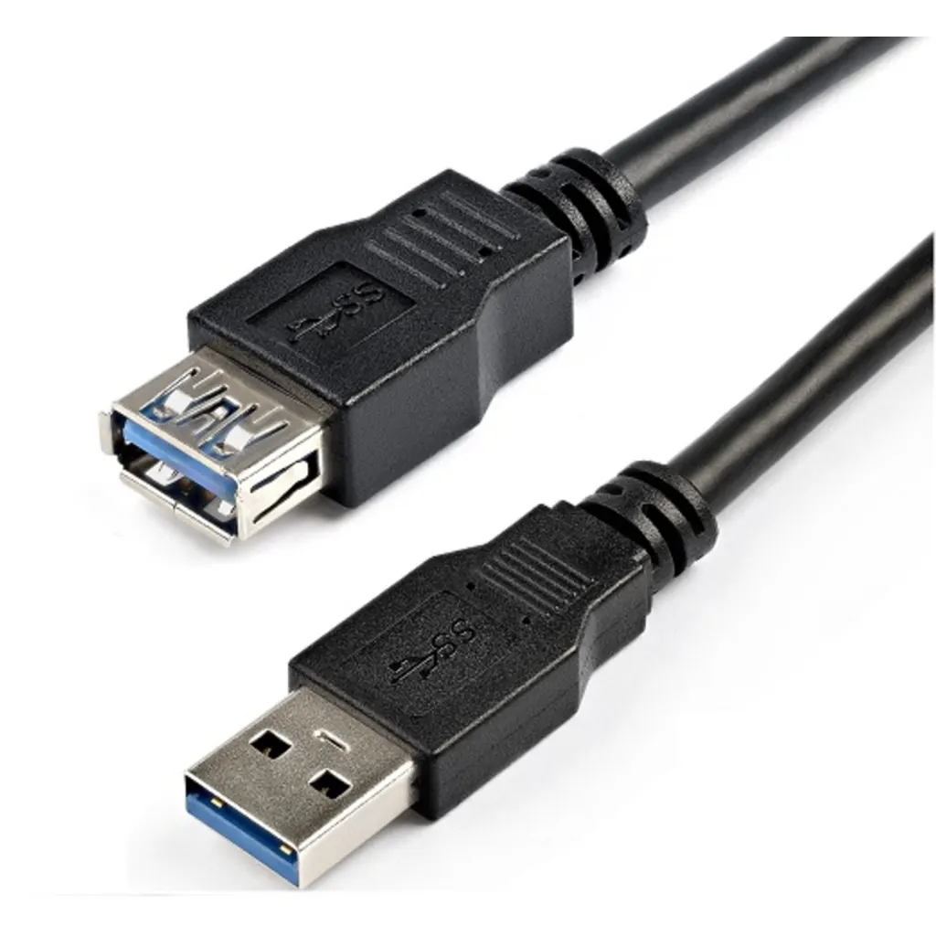 Cable Extensión USB 3.0 Tipo-A M/H 2mts Color Negro - StarTech