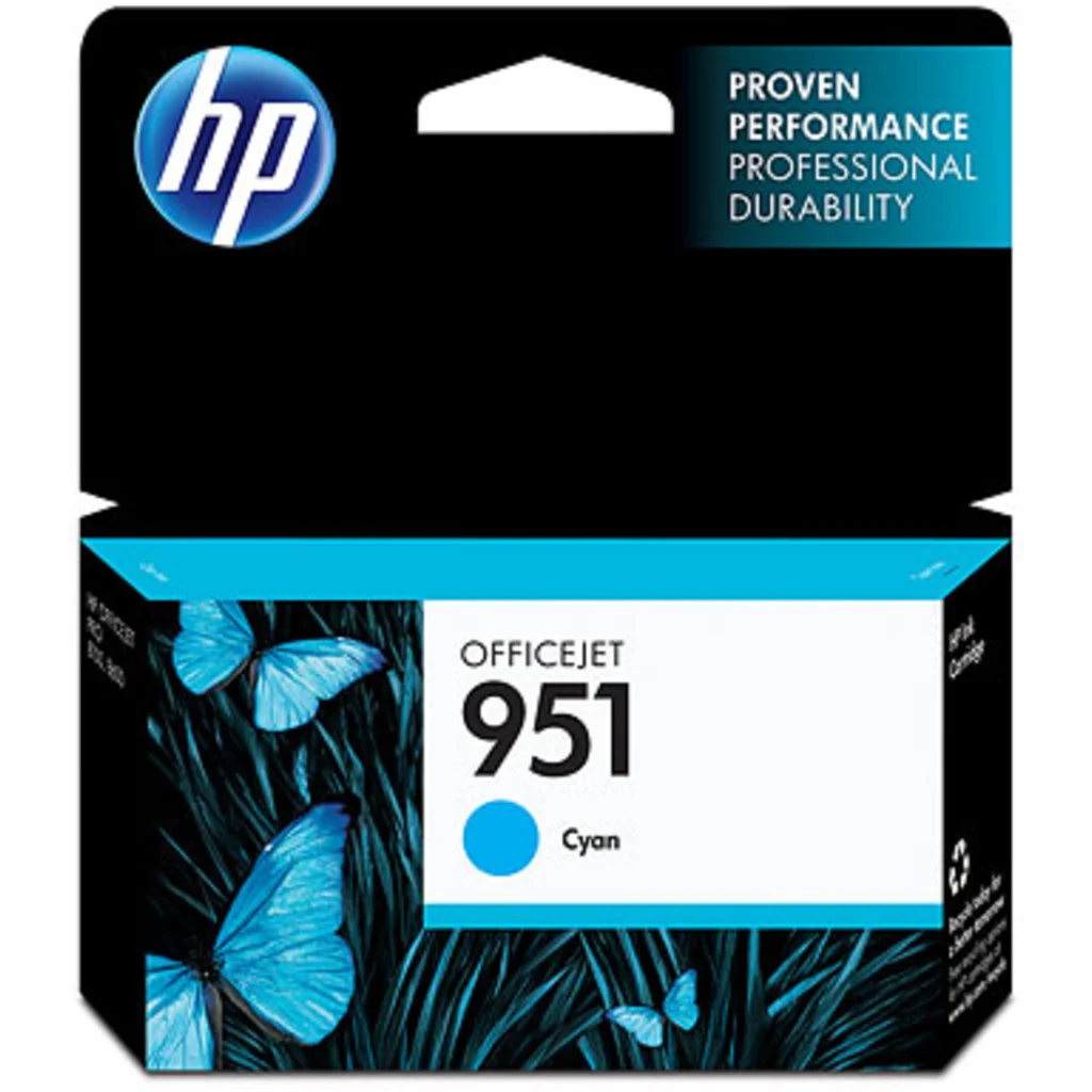 Imagen 4 de Cartucho de Tinta HP 951 Cyan aprox. 700 pág. 8.5ml p/HP Of.Jet 8600-Pro 8100