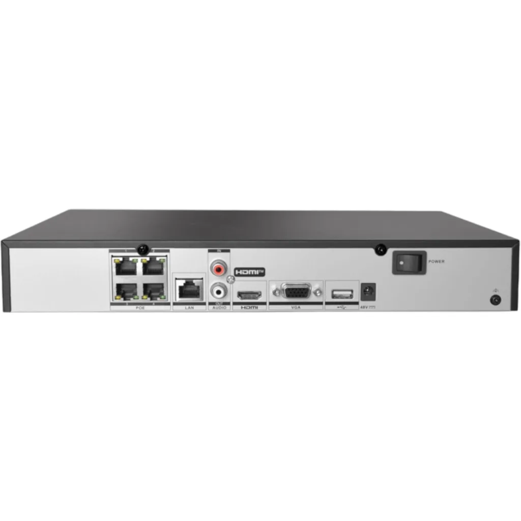 Imagen 2 de Hikvision - Standalone NVR - 4 Video Channels - Series AcuSense