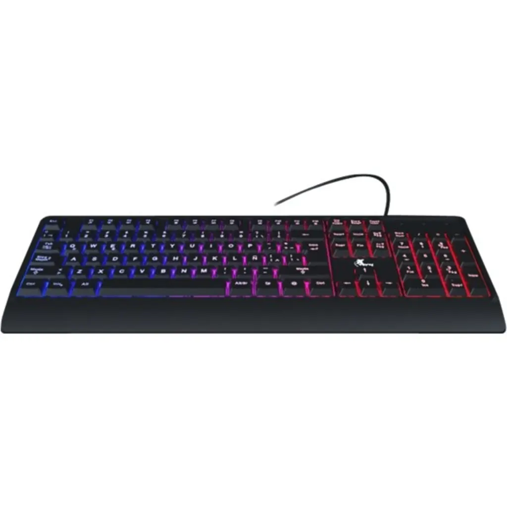 Imagen 2 de Teclado Alámbrico XTech Chevailer Membrana Iluminación RGB Fija USB, Español
