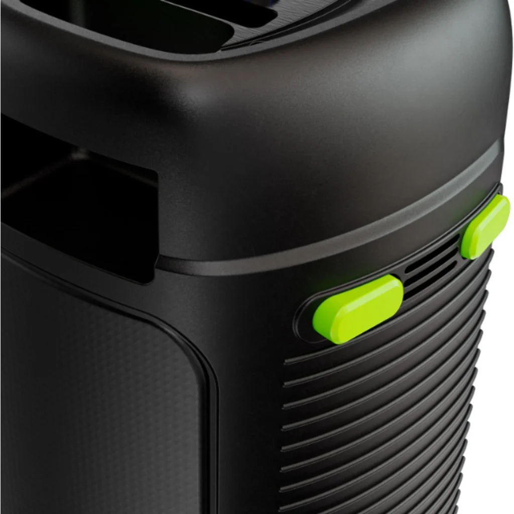 Imagen 3 de Parlante Portátil Inalámbrico Klip Xtreme KLS-100 TWS 2x4" Bluetooth USB mSD Neg