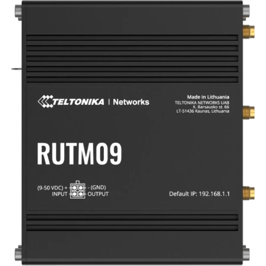 Teltonika Router industrial 5G con alto rendimiento y administracion remota para