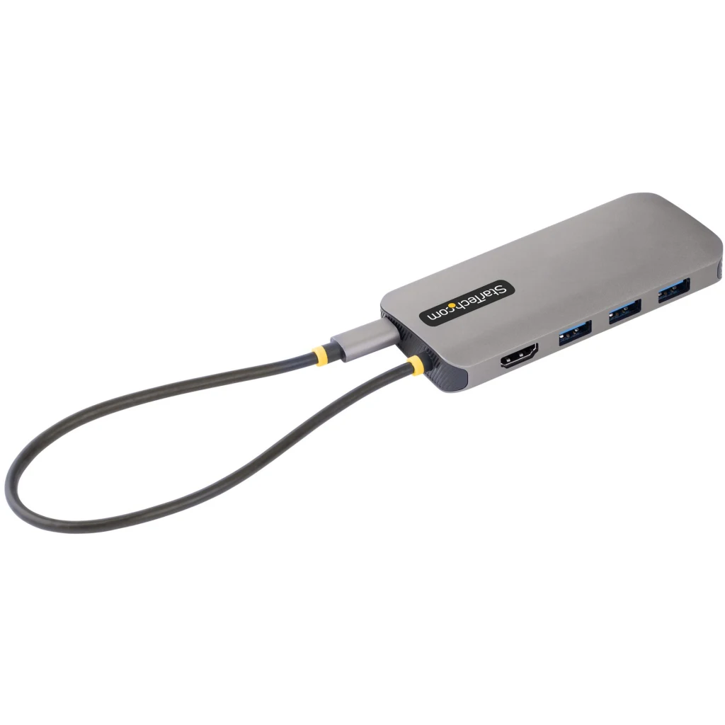 Imagen 6 de Adaptador Multipuertos StarTech USB-C a Prts: HDMI 3*USB-A3.2 USB-C SD mSD LAN 