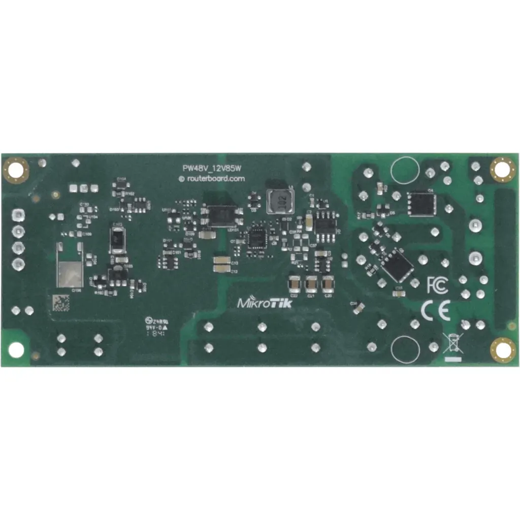 Imagen 1 de MIKROTIK Telco in+-48VDC 5A out+12VDC 7A Fuente p/CCRxxR2 126x52x30mm