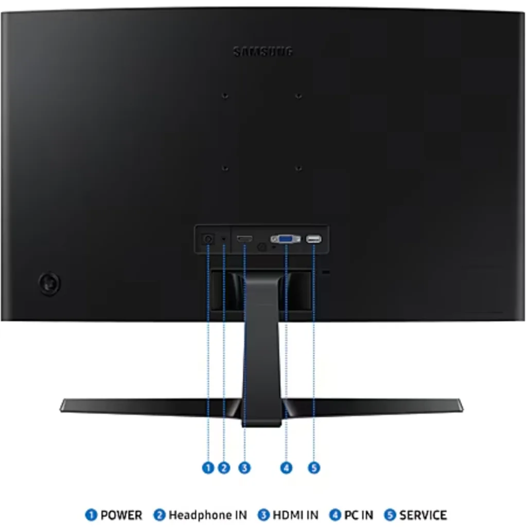Imagen 4 de Monitor Curvo Samsung S36GD 24" FHD 1920*1080 VA 1*HDMI 1*VGA 100hz 4 (GTG)