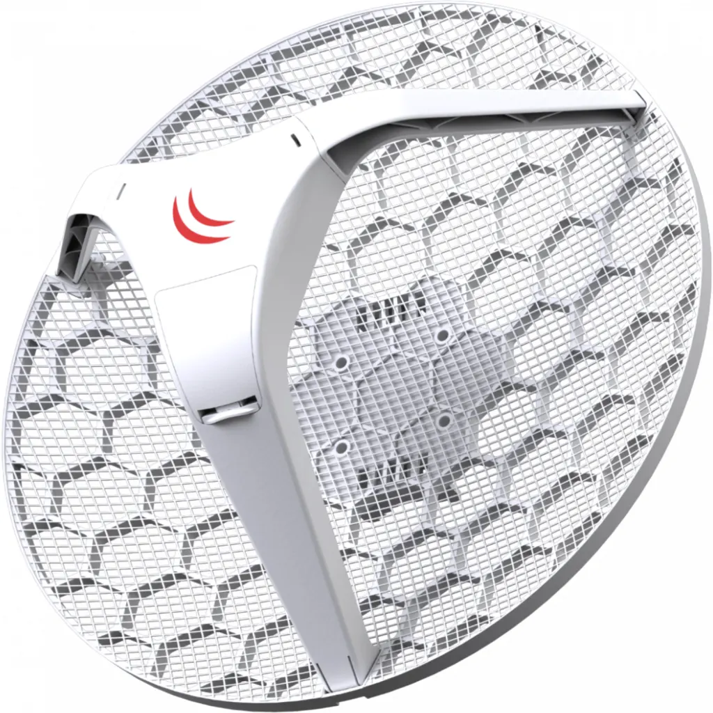 Imagen 2 de MIKROTIK Grilla2,4GHz 18dBi 18o 25dBm 1-100 2x2 L3 11-30V 391mm inc24V