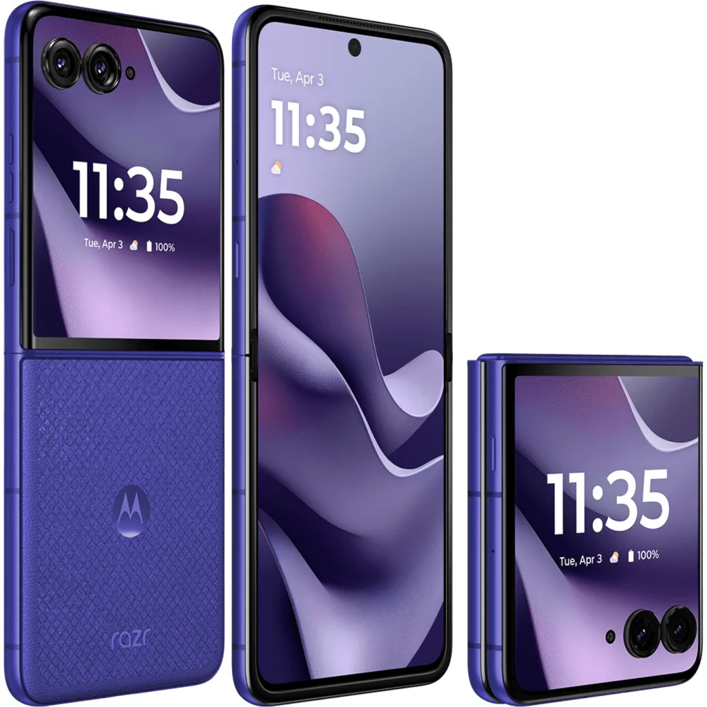 Celular Plegable Motorola Razr 70 Ultra 5G 1TB 16GB RAM Azul (Orient Blue)