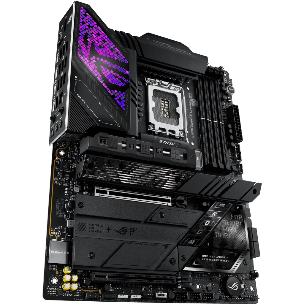 Imagen 6 de Tarjeta Madre Asus ROG Strix Z890-E Gaming WiFi LGA1851 4*DDR5 7*M.2 DP HDMI ThB