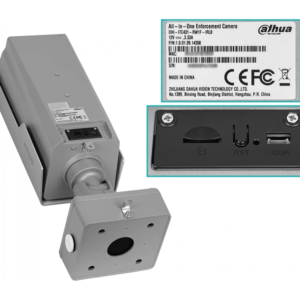Imagen 2 de DH IA Varifocal Motorizada 10-40mm 4MP Camara IP ANPR IK10 IP67