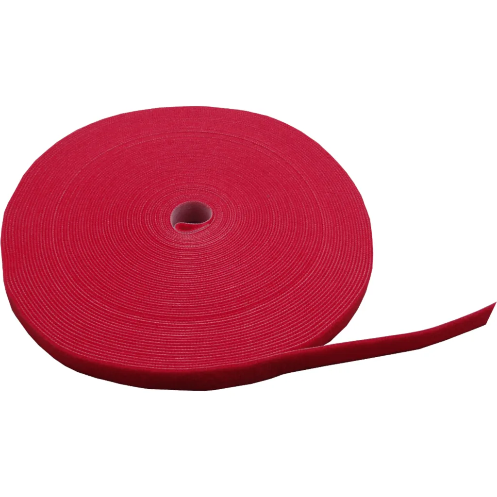 Imagen 1 de Roja Amarra Velcro Clasica Doble Faz 25mt 20mm