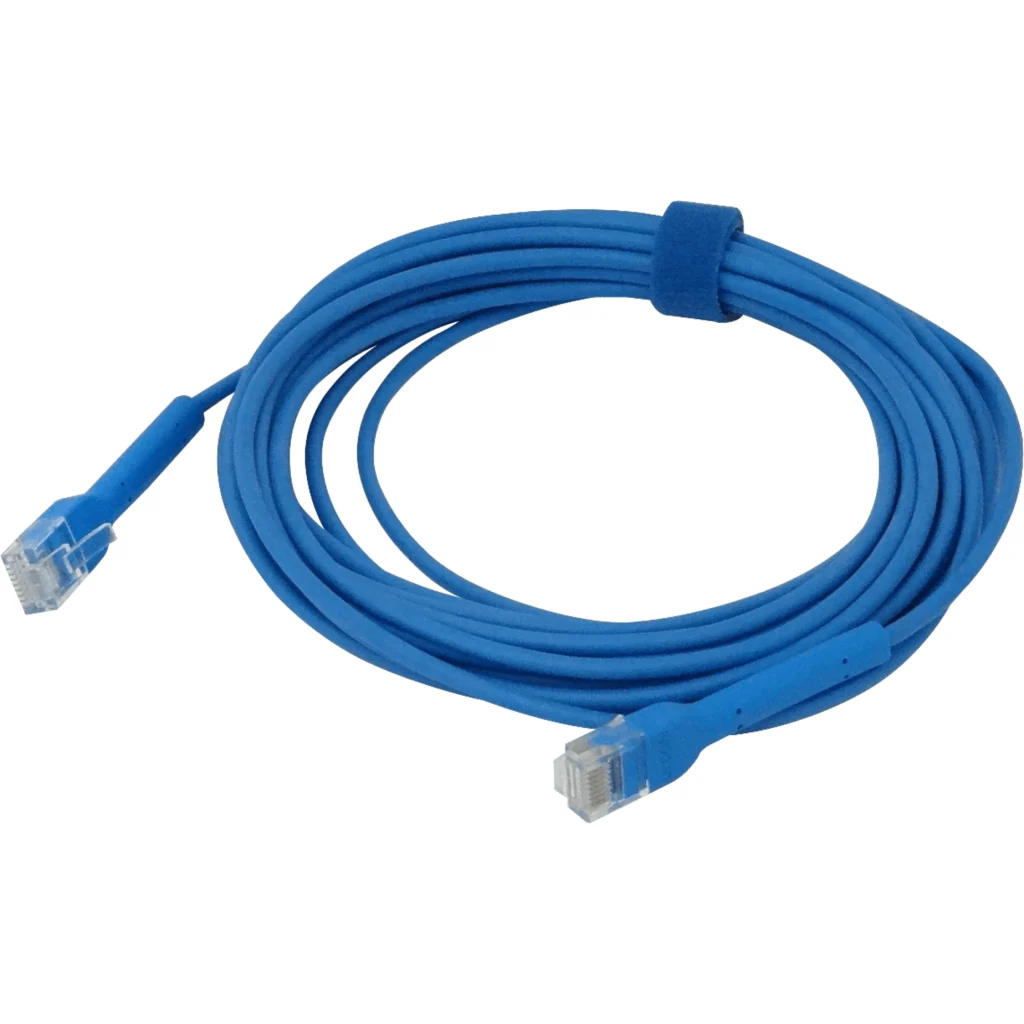 Imagen 1 de UBIQUITI Azul 5mt Cable Cat6 RJ45 500cm U-Cable-Patch-5M-RJ45-BL